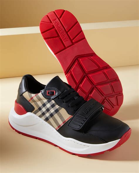 ramsey low top sneaker burberry|burberry ramsey low top shoes.